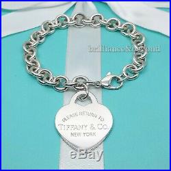 tiffany big heart bracelet