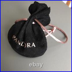 10 Real 925 Stamped Silver Pandora Charms Bracelet Bangle 37g #358 Free U. K. Pp