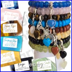 14 or 28 NEW GEMSTONE SILVER PLATED CHARM BRACELETS ORIGINAL VINTAGE CHARMOLOGY 14 or 28 NEW GEMSTONE SILVER PLATED CHARM BRACELETS ORIGINAL VINTAGE CHARMOLOGY