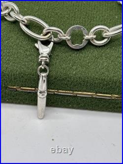 (1825) Mont Blanc Sterling Silver 925 Charm Bracelet