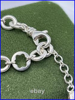 (1825) Mont Blanc Sterling Silver 925 Charm Bracelet