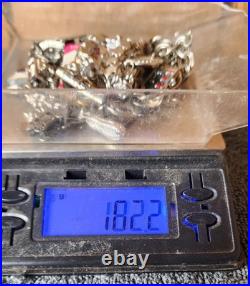 5 Sterling Silver Charm Bracelet 182 Grams Charms Vtg Estate Disney 5 Sterling Silver Charm Bracelet 182 Grams Charms Vtg Estate Disney