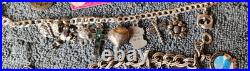 5 Sterling Silver Charm Bracelet 182 Grams Charms Vtg Estate Disney 5 Sterling Silver Charm Bracelet 182 Grams Charms Vtg Estate Disney