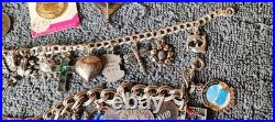 5 Sterling Silver Charm Bracelet 182 Grams Charms Vtg Estate Disney 5 Sterling Silver Charm Bracelet 182 Grams Charms Vtg Estate Disney