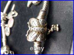 925 Silver ALE Pandora Charm Bracelet With Mainly Pandora Charms Approx 47g