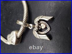 925 Silver ALE Pandora Charm Bracelet With Mainly Pandora Charms Approx 47g