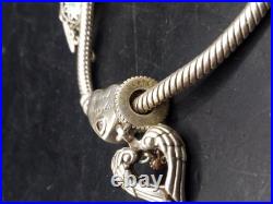 925 Silver ALE Pandora Charm Bracelet With Mainly Pandora Charms Approx 47g