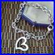 925-Sterling-Silver-Bracelet-Round-Link-Chain-Bracelet-Heart-Charm-7-5-Long-01-ss