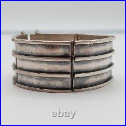 95.3 Grams Unusual 925 Silver Bracelet (142)