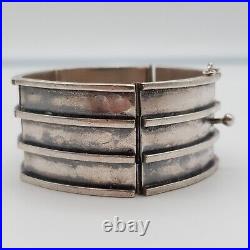 95.3 Grams Unusual 925 Silver Bracelet (142)