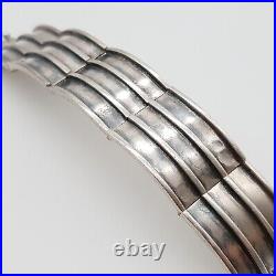 95.3 Grams Unusual 925 Silver Bracelet (142)