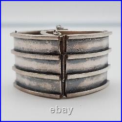 95.3 Grams Unusual 925 Silver Bracelet (142)