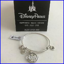 Alex & Ani Ariel Charm Bangle Bracelet Disney The Little Mermaid Silver RETIRED