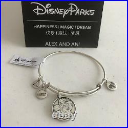 Alex & Ani Ariel Charm Bangle Bracelet Disney The Little Mermaid Silver RETIRED