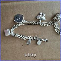 Alex Monroe Silver Charm Bracelet