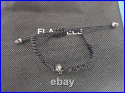 Alexander McQueen Skull Charm Drawstring Bracelet Alexander McQueen Skull Charm Drawstring Bracelet