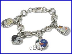 Asch Grossbardt Museum Collection Picasso 925 silver charm link bracelet new