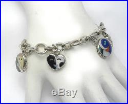 Asch Grossbardt Museum Collection Picasso 925 silver charm link bracelet new