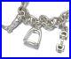 Auth-GUCCI-Bracelet-Horsebit-Horseshoe-Multi-Charm-Sterling-SILVER-925-01-onp