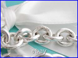 Auth Tiffany & Co Scottie Silver Dog Charm Bracelet