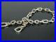 Authentic-GUCCI-Sterling-Silver-925-Stirrps-Charm-Toggle-Chain-Bracelet-9-6-01-gf