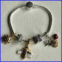 Authentic Pandora Bracelet with Charms 19cm