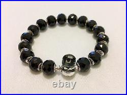 Authentic Pandora Full Essence Bracelet & Strength Charms In Silver Size 18 7.1