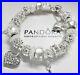 Authentic-Pandora-Sterling-Silver-Charm-Bracelet-White-Love-With-European-Charms-01-dcuh