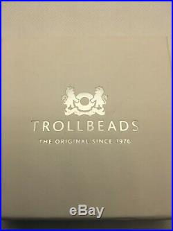 Authentic Trollbeads Charm Bracelet-Silver 7.9