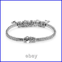 BALI LEGACY 925 Sterling Silver LOVE Charm Bracelet Jewelry for Women