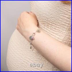 Beginnings Silver Bracelet B5218 5 Link Charm Bracelet