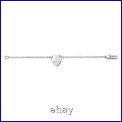 Bracelet Gucci Trademark silver 17 18 19 CM heart YBA223513001 warranty Ladies