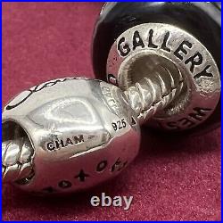 Chamilia 12 Charms Sterling Silver Charm Gemstone Bracelet