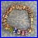 Chamilia-20cm-Silver-Bracelet-with-18x-charms-beads-stoppers-great-condition-01-fo