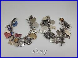 Charm Bracelets Lot Of 2