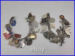 Charm Bracelets Lot Of 2