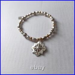 ChloBo Silver Blossoming Sunrise Charm Bracelet