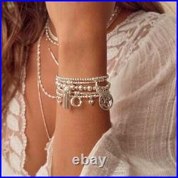 ChloBo Silver Blossoming Sunrise Charm Bracelet