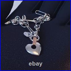 Clogau Cardiad Silver Heart Bracelet