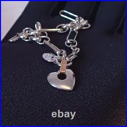 Clogau Cardiad Silver Heart Bracelet