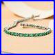 Emerald-Tennis-Bracelet-in-14ct-Gold-Over-Silver-Size-7-5-Inches-Mother-Wt-8Gms-01-zjtk