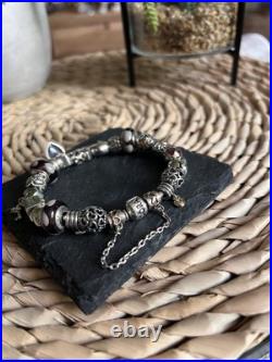 Genuine ALE Pandora Bracelet Complete With Charms