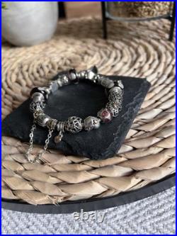 Genuine ALE Pandora Bracelet Complete With Charms