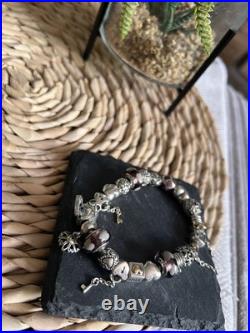 Genuine ALE Pandora Bracelet Complete With Charms