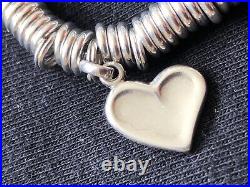 Genuine Links of London Bracelet Sterling Silver Sweetie & Heart Charm NEW Genuine Links of London Bracelet Sterling Silver Sweetie & Heart Charm NEW