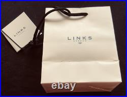 Genuine Links of London Bracelet Sterling Silver Sweetie & Heart Charm NEW Genuine Links of London Bracelet Sterling Silver Sweetie & Heart Charm NEW