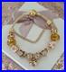 Genuine-Pandora-Bracelet-Bangle-Gold-Signature-Clasp-Gold-Charms-20-cm-Box-01-rqhl