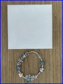 Genuine Pandora Bracelet With 11 Charms- Buy Whole Bracelet Or Separate Charms