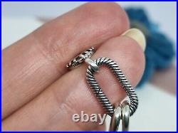 Genuine Pandora Silver Me Link Bracelet With Charms 18cm? S925 ALE