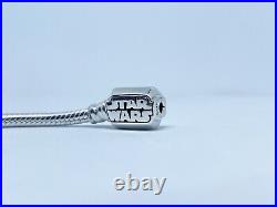 Genuine Pandora Star Wars Bracelet 6 Charms with Safety Chain